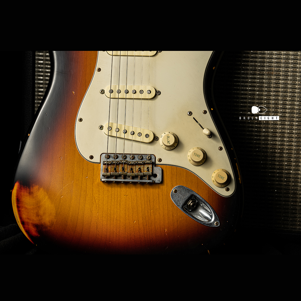 【HOLD】Fender Custom Shop 1960 Stratocaster Cunetto Relic “3 Tone Sunburst”John Cruz Stamp 1997's