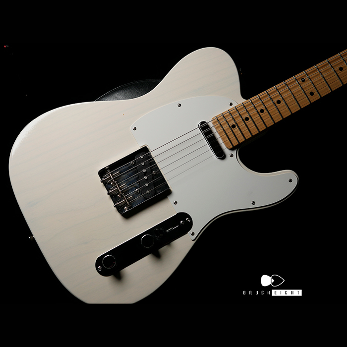 【SOLD】Vanzandt TLV-R1 LTD SPECIAL “See Through White” 1P Ash Body Custom Flame Neck