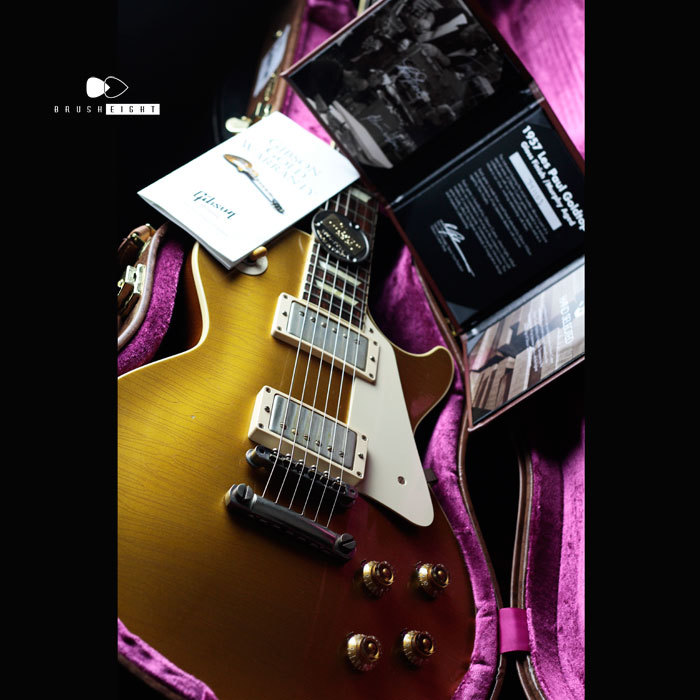 【SOLD】Gibson CS LesPaul 57Goldtop Tom Murphy 2015limited