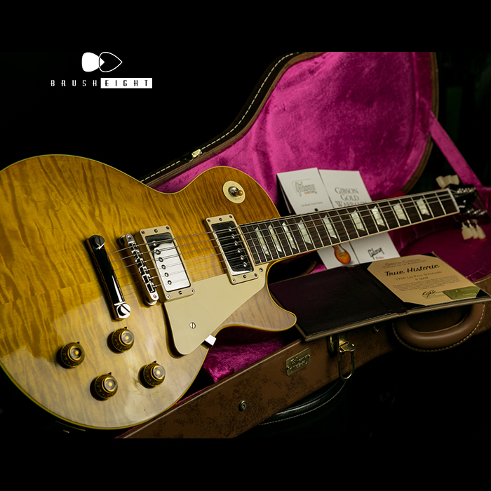 【SOLD】Gibson Custom Shop True Historic 1959 Les Paul  Vintage Lemon Burst 2015’s