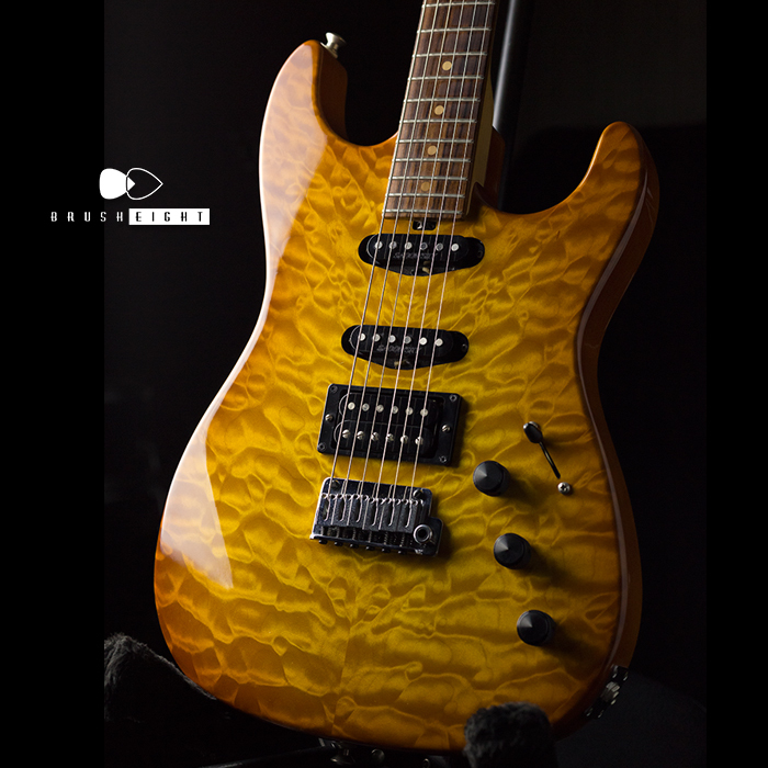 【SOLD】Sadowsky NYC Strat Style  "none Pre amp" "AAA Quilted Maple Top"  TomHolmes H-455搭載  2000's