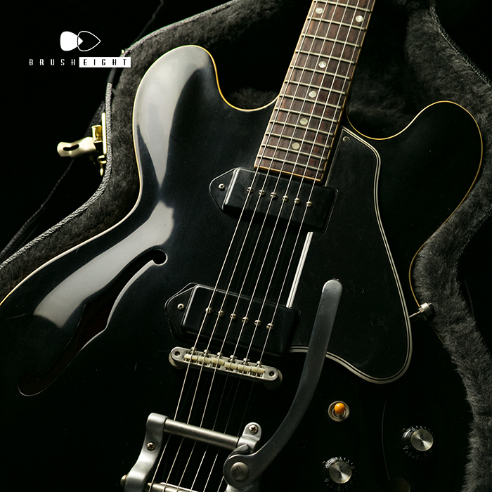 【SOLD】Gibson CUSTOM SHOP Kazuyoshi Saito KS-330 Ebony VOS w/Bigsby KS-035