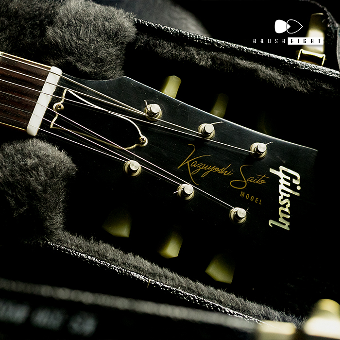 【SOLD】Gibson CUSTOM SHOP Kazuyoshi Saito KS-330 Ebony VOS w/Bigsby KS-035