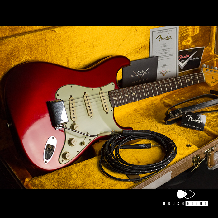 【SOLD】Fender Custom Shop 1960 Stratocaster Relic "Candy Apple Red" 2009's