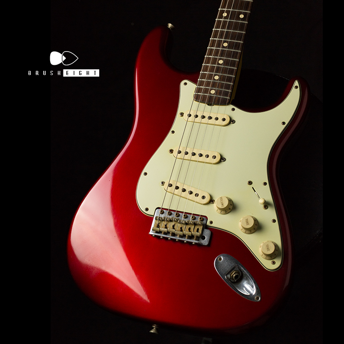 【SOLD】Fender Custom Shop 1960 Stratocaster Relic "Candy Apple Red" 2009's