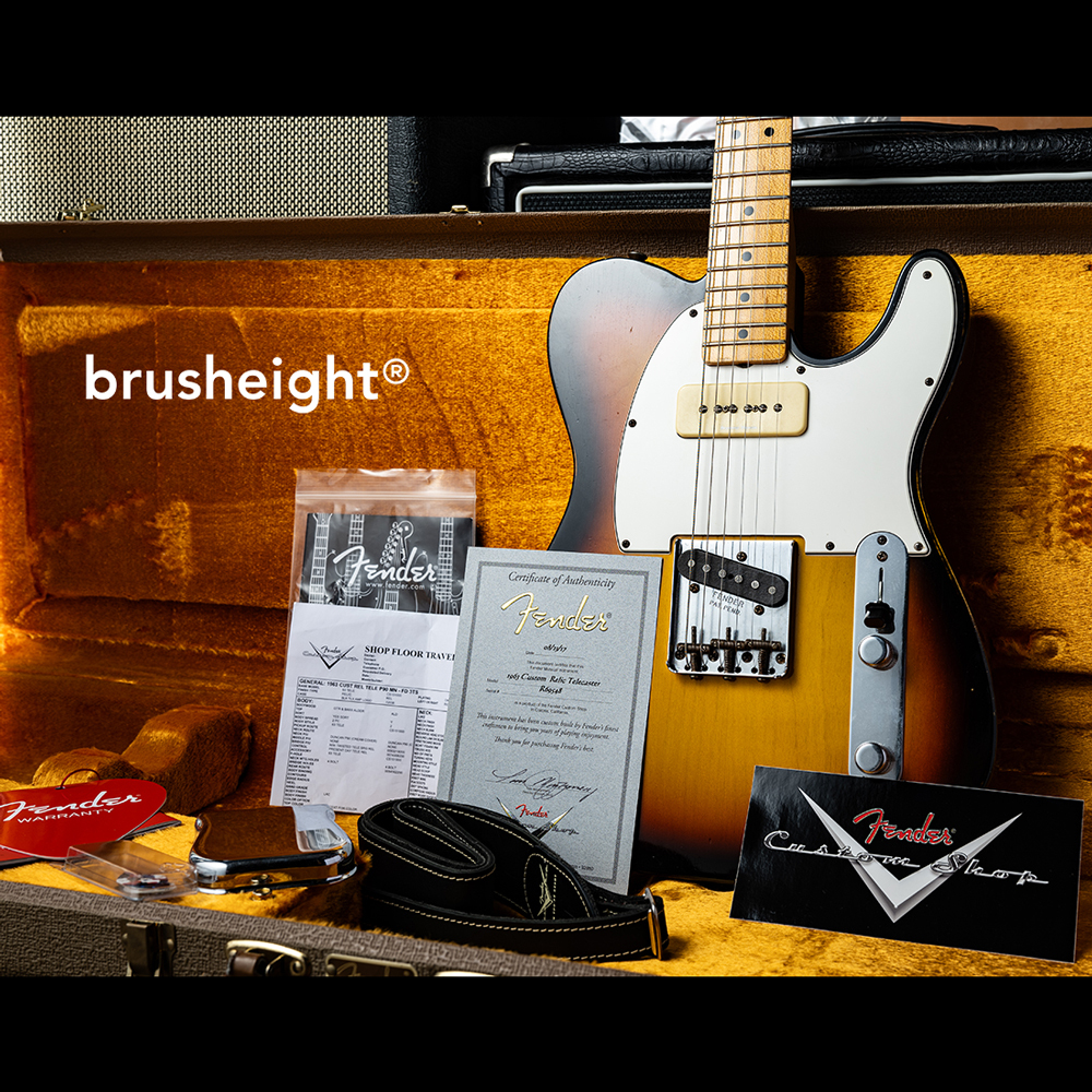 【SOLD】Fender Custom Shop 1963 Custom Telecaster Relic P90  3 Tone Sunburst 2017’s