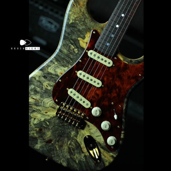 【SOLD】Momose MST2 "Buckeye Burl"&"Flame Neck"