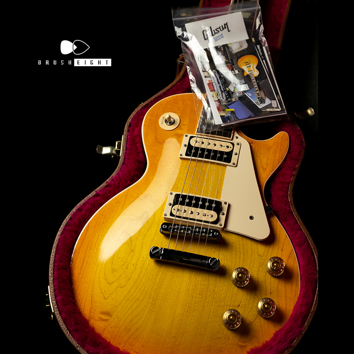 【SOLD】GibsonLes Paul Traditional Plain Top 2016 Zebra Plus Limited Lemon Burst 2016’s