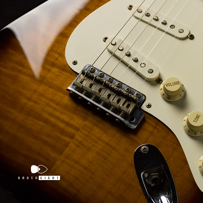 【SOLD】Fender Custom Shop 1954 FMT "Flame Maple Top" Stratocaster 1995's