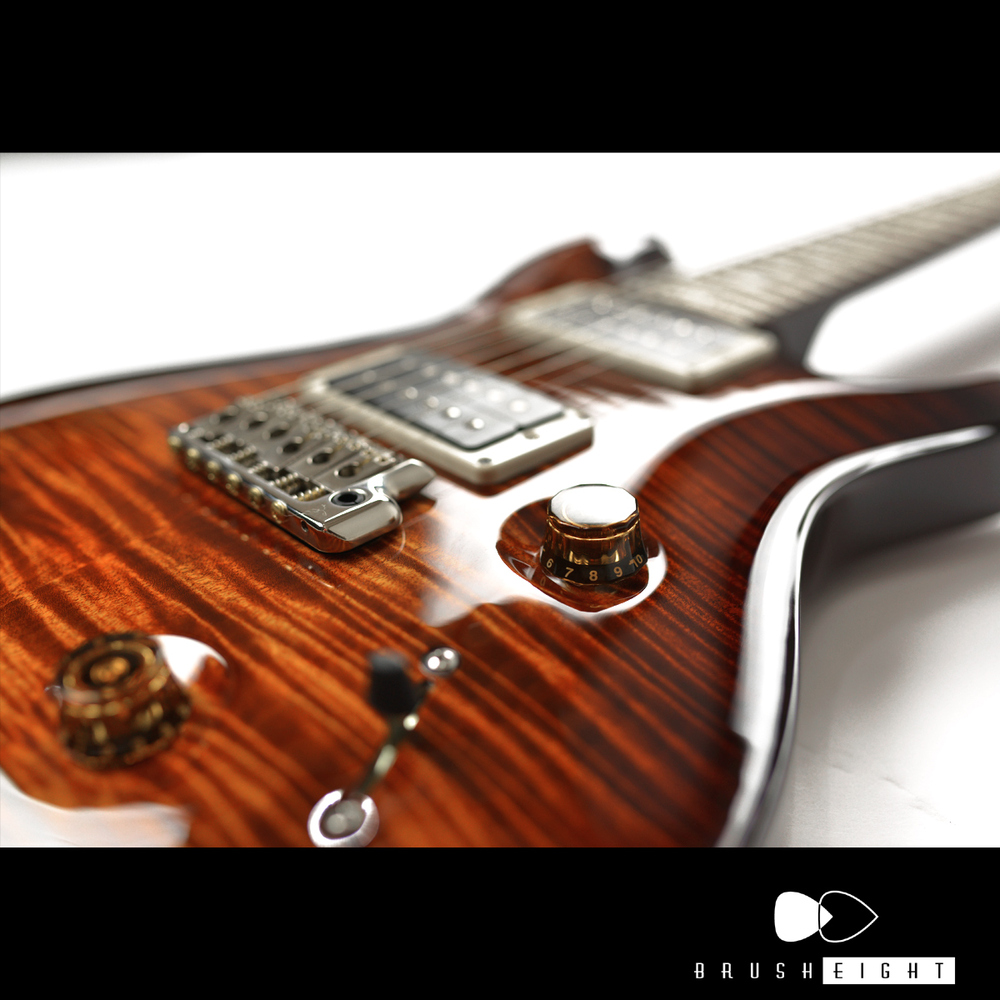 【SOLD】PRS Custom24 Black Gold Burst 10top 2013's