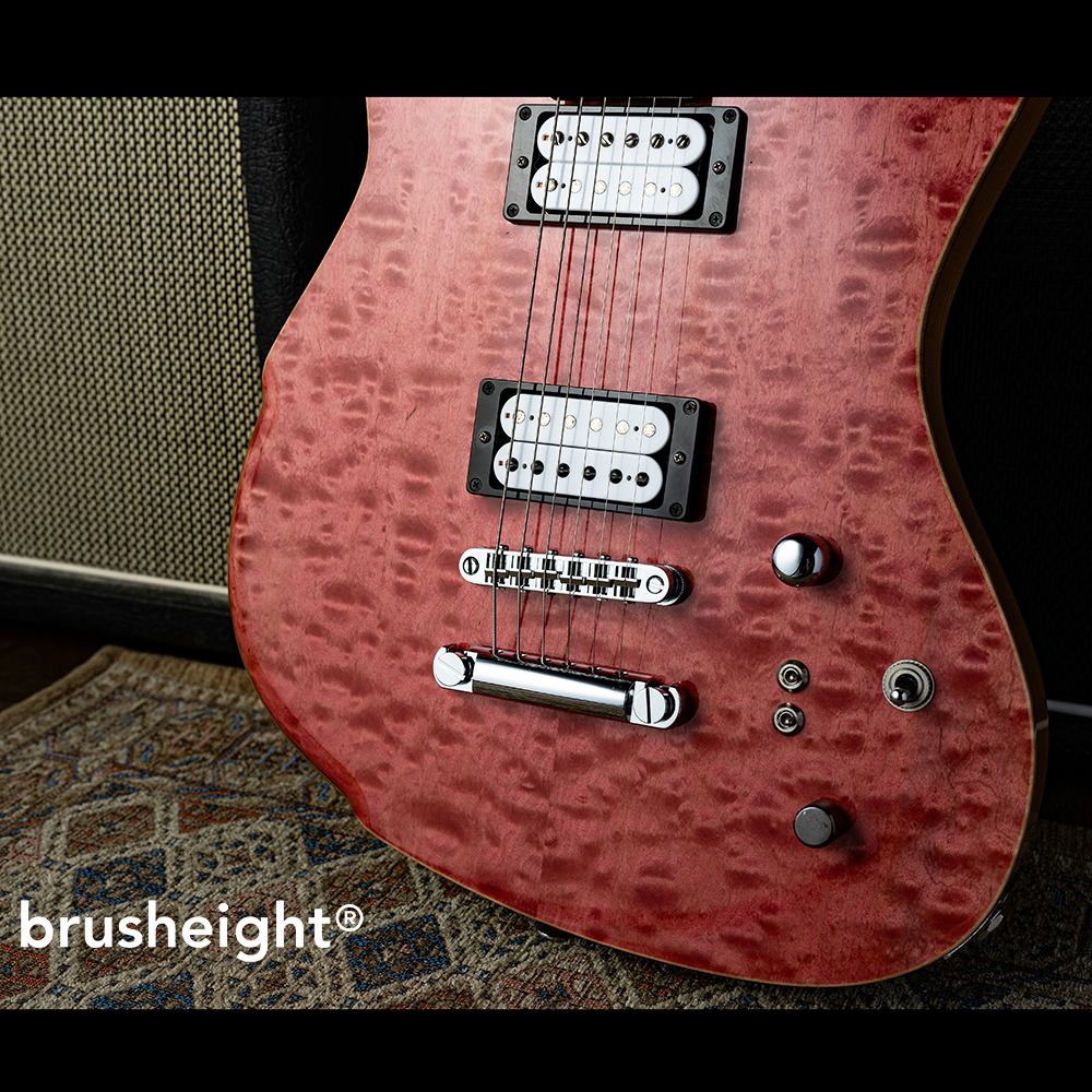 【リニューアル記念特別価格!】dragonfly  Border Plus 650 Figured Maple / Alder  “Trans Pink”