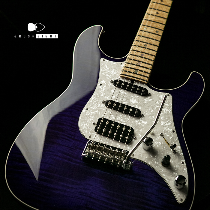 【SOLD】James Tyler USA  Studio Elite HD “Transparent Purple Finish”  bird's-eye Maple 2013’s