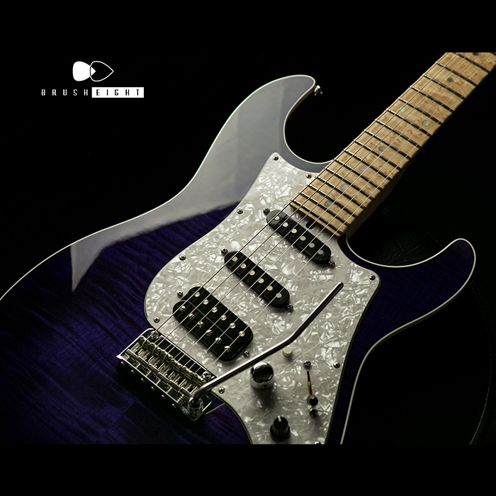 【SOLD】James Tyler USA  Studio Elite HD “Transparent Purple Finish”  bird's-eye Maple 2013’s