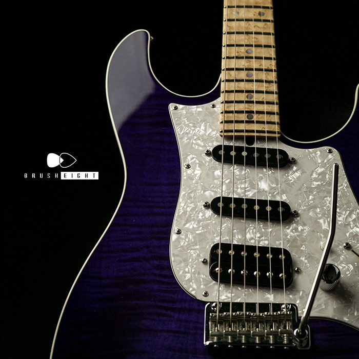 【SOLD】James Tyler USA  Studio Elite HD “Transparent Purple Finish”  bird's-eye Maple 2013’s