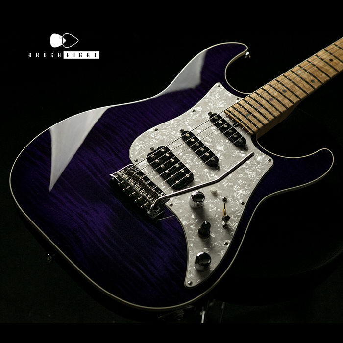 【SOLD】James Tyler USA  Studio Elite HD “Transparent Purple Finish”  bird's-eye Maple 2013’s