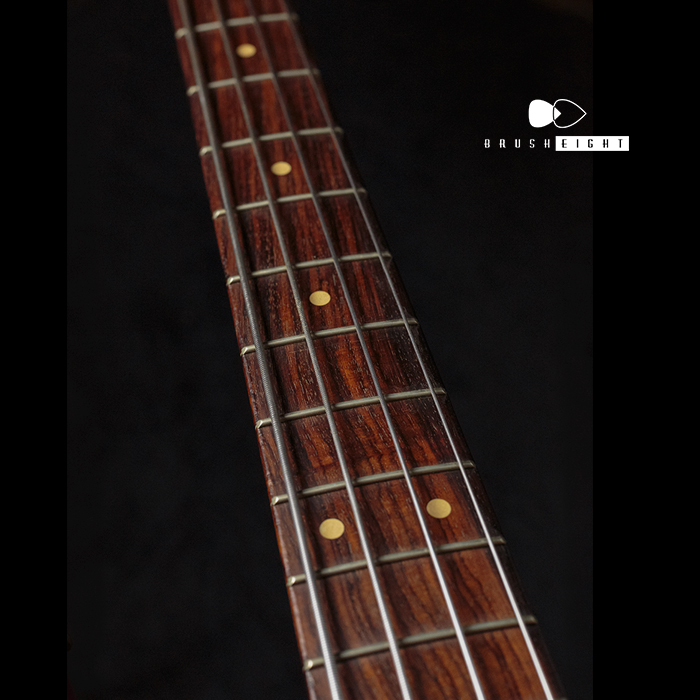 【SOLD】Riggio Custom Guitars PAPA Bass "Fiesra Red"