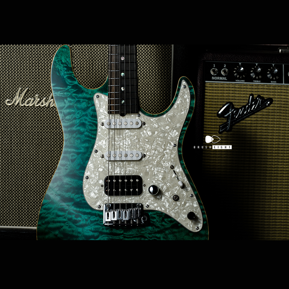 【SOLD】dragonfly HI STA Custom  Bora Bora Green Blue 2019’s