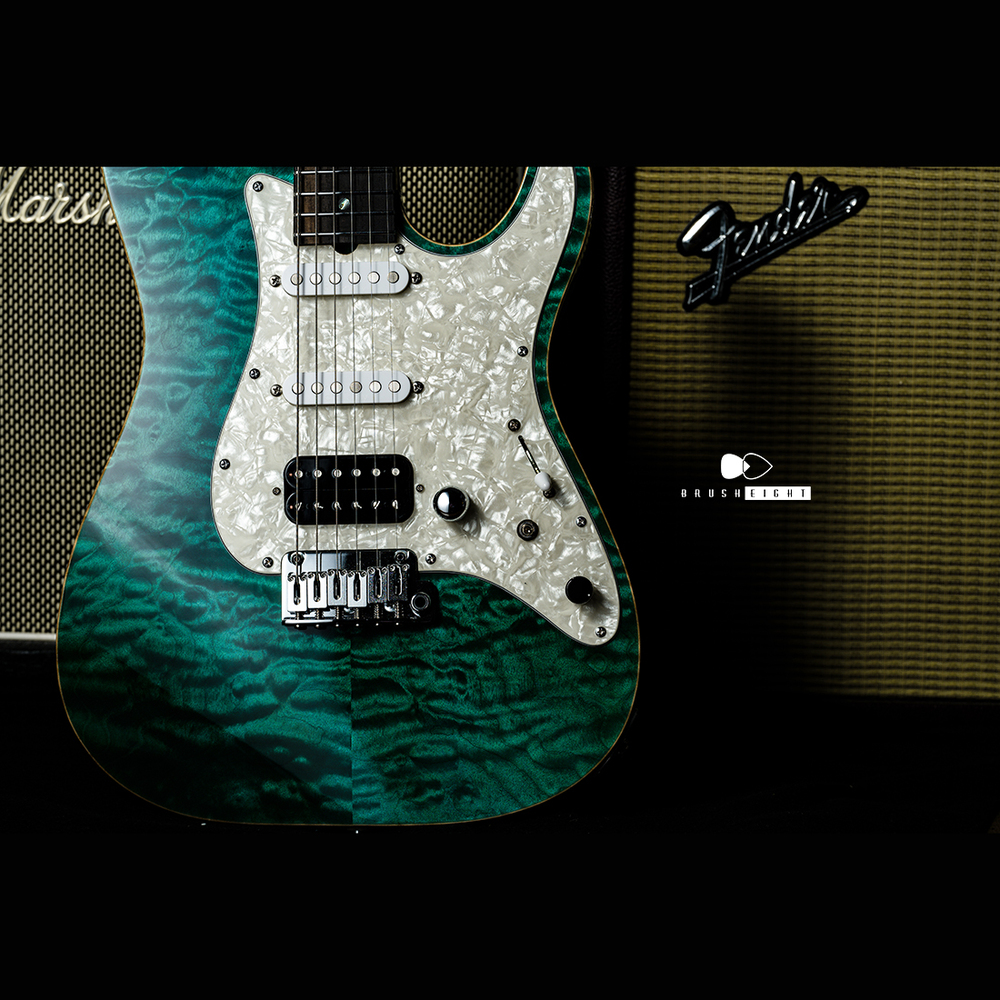 【SOLD】dragonfly HI STA Custom  Bora Bora Green Blue 2019’s