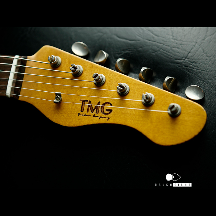 【SOLD】TMG Guitars Gatton Blonde "Heavy Checking" Like Robben