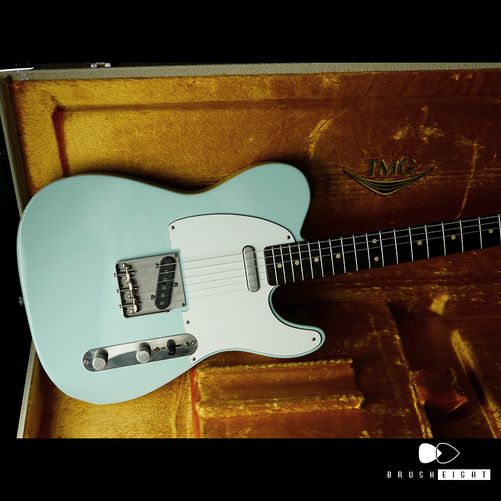 【SOLD】TMG Guitar Co. Gatton  "Sonic Blue" Light Aging