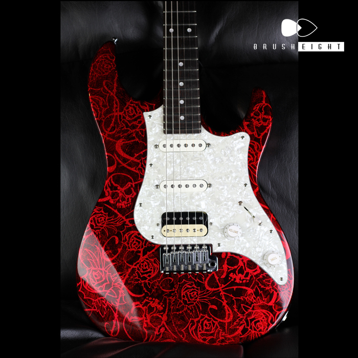 【SOLD】FGN Stratocaster "Sidewinders 特別塗装"