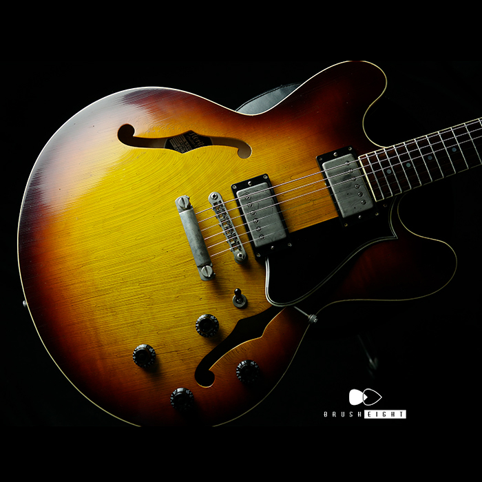 【SOLD】Heritage Artisan Aged Collection H-535 Semi-Hollow Original Sunburst