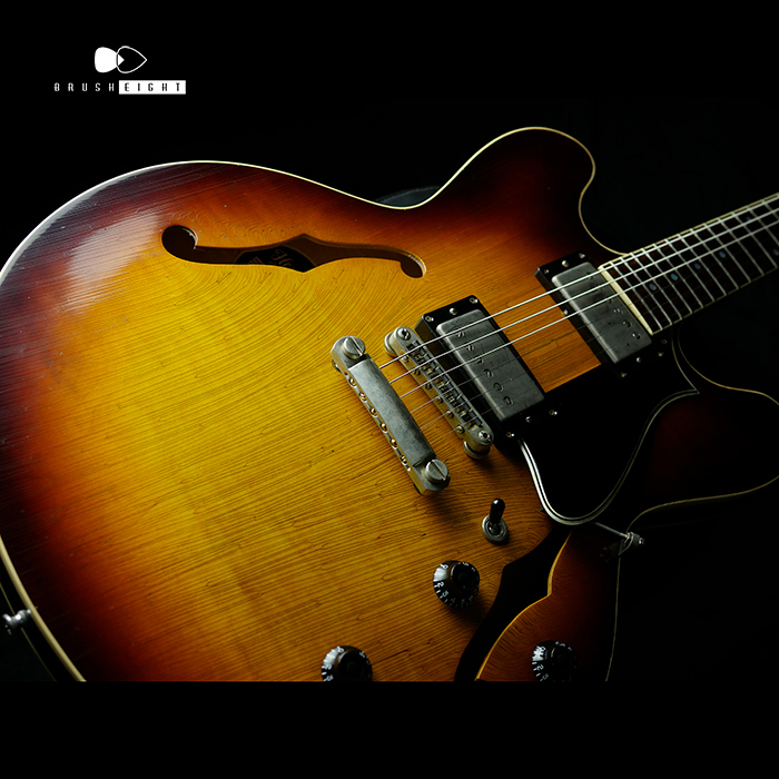 【SOLD】Heritage Artisan Aged Collection H-535 Semi-Hollow Original Sunburst