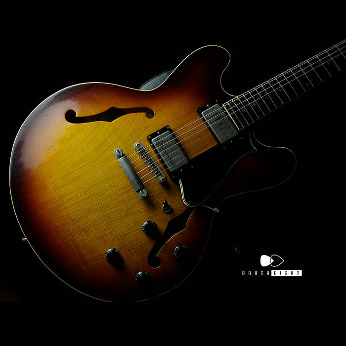 【SOLD】Heritage Artisan Aged Collection H-535 Semi-Hollow Original Sunburst