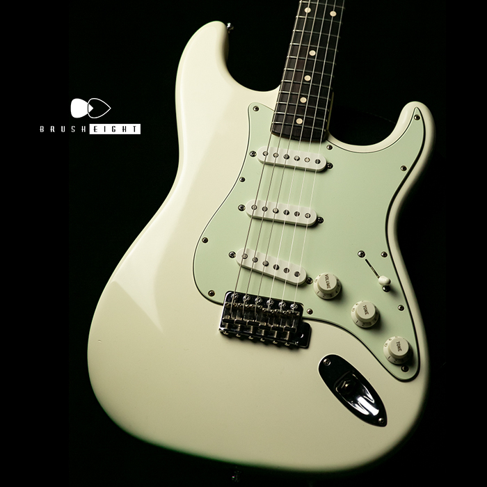 【SOLD】SLIP Stratocaster type “Vintage White” Brazilian Rosewood board