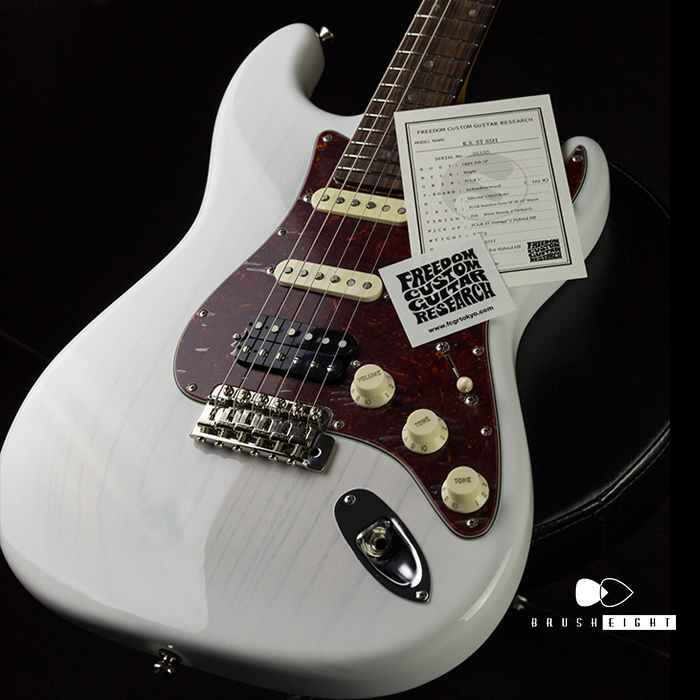 【SOLD】 FREEDOM CUSTOM GUITAR R.S.ST  Ash & Rose "WhiteBlonde2"