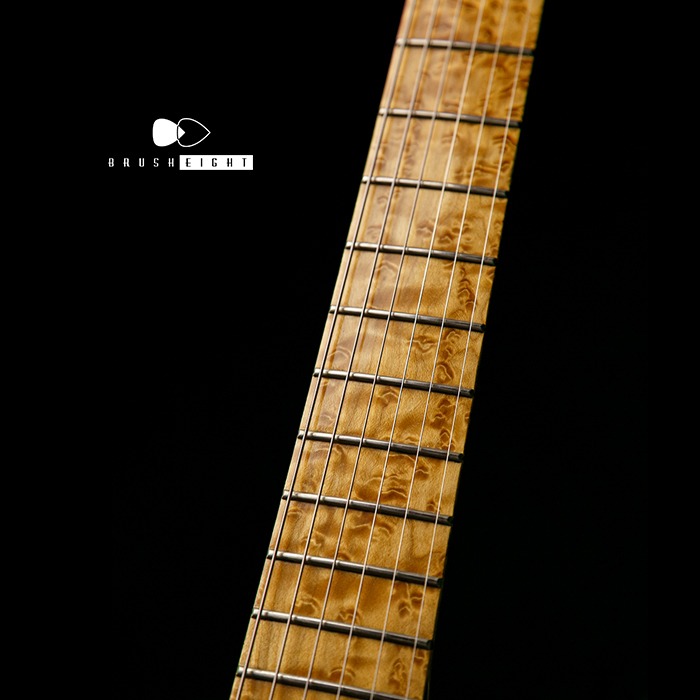 【SOLD】Moon Custom Guitars ST Type  HSH  “Tom Anderson” Bird’s-Maple Neck  1980～1990’s