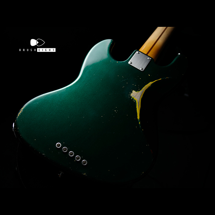 【SOLD】Black Cloud Guitar Beta J5  Aging Label   “Sherwood Green Metallic” Multilayer #032
