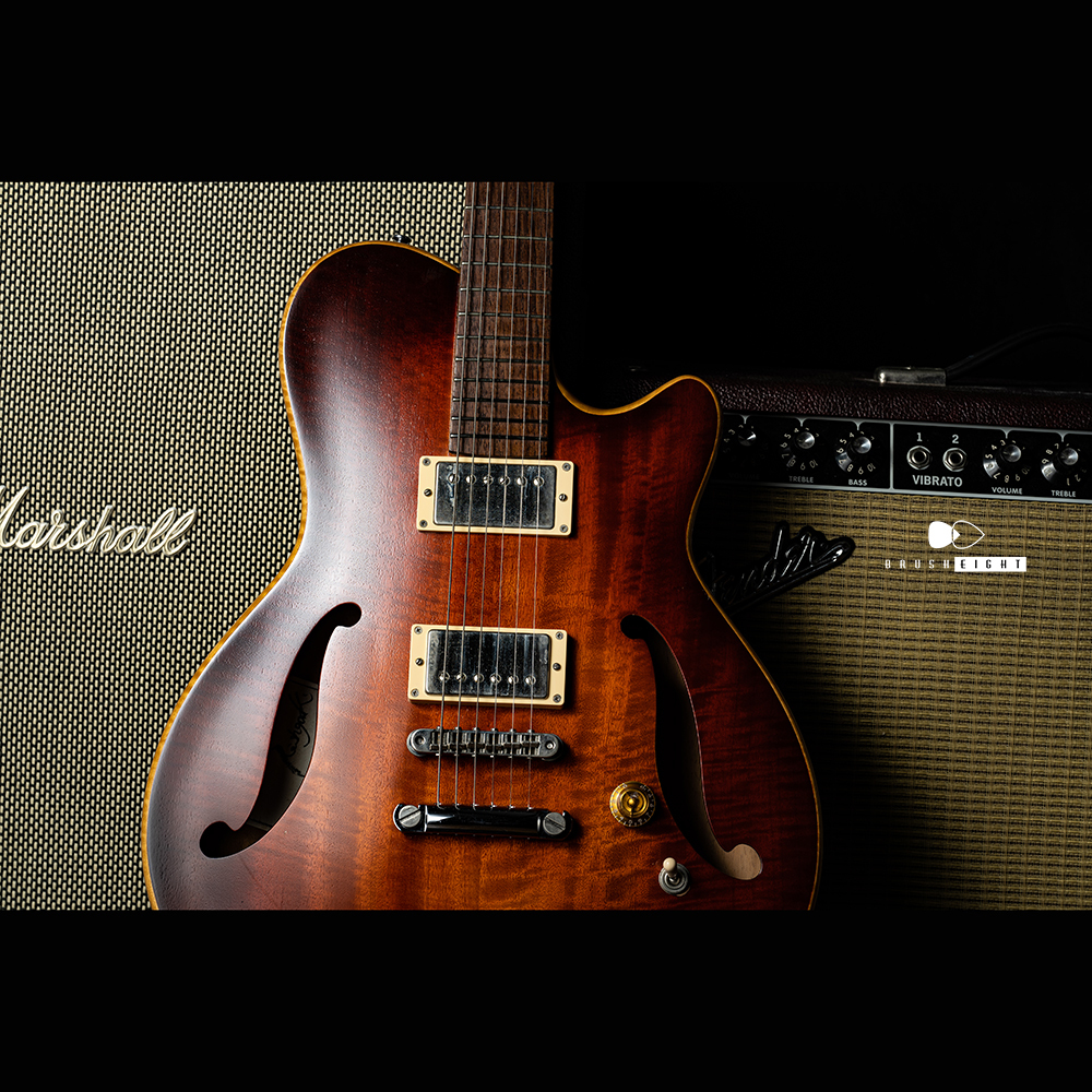 【HOLD】Nishgaki Guitars Arcus Semihollow Sunburst