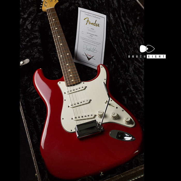 【SOLD】Fender Custom ShopMaster Built Series 1960 Stratocaster NOS by Jason Smith "Dakota Red"  2013