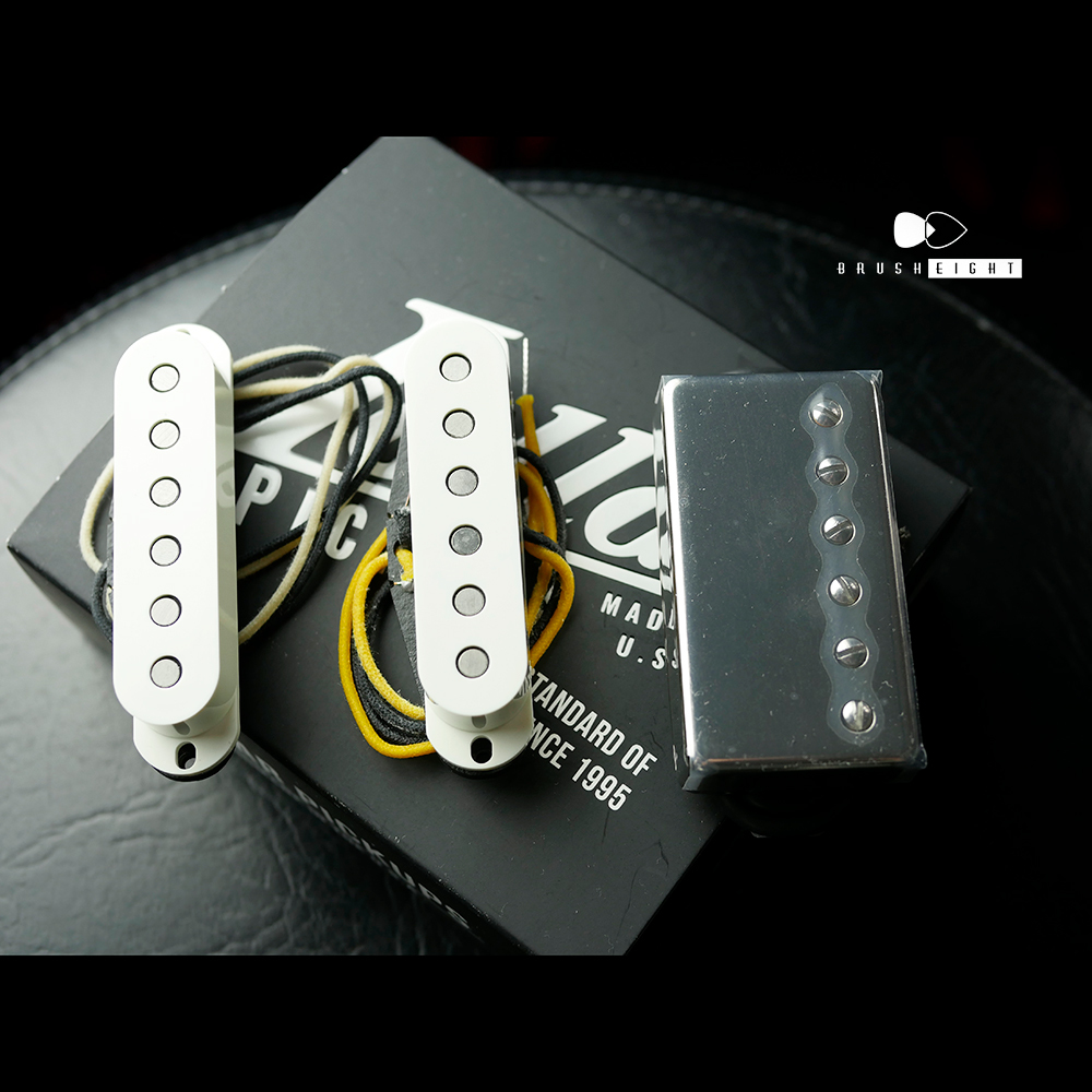 Lollar Pickups “SSH Set” ‘64 Sixty-Four  & Imperial Humbucker F-SPACED NickelCover Standard