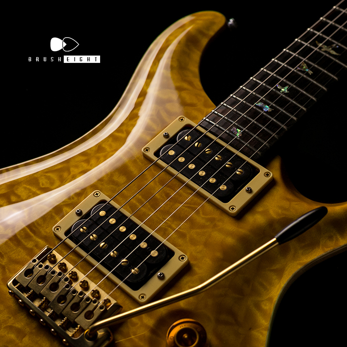 【SOLD】Paul Reed SmithPRS Custom 24 Artist Package Quilt  “Amber” Brazilian Rosewood 2007’s