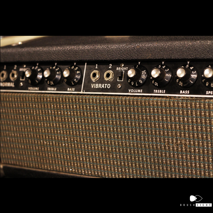 【SOLD】Fender1965 BandMaster BlackFaceフルメンテ済み!