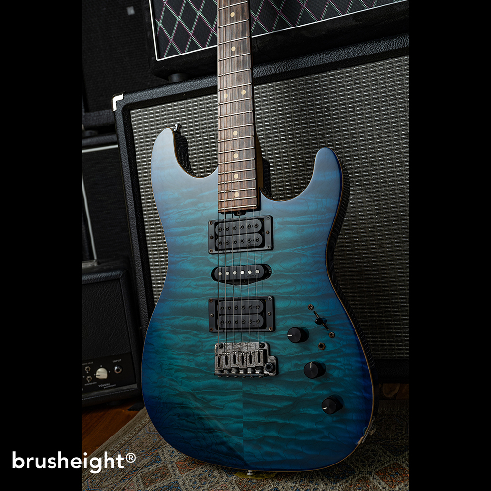 Sadowsky NYC Standard S-Style Quilted Maple Top "Bora Blue" 2003's