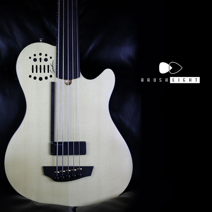 【SOLD】Godin A5 Ultra Fretless 2012's