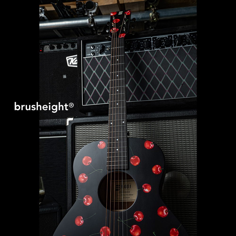 NAGI GUITARS Limited Model Cherry Mini Ebony