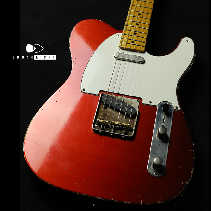 【SOLD】TMG Guitars Gatton "CandyAppleRed"