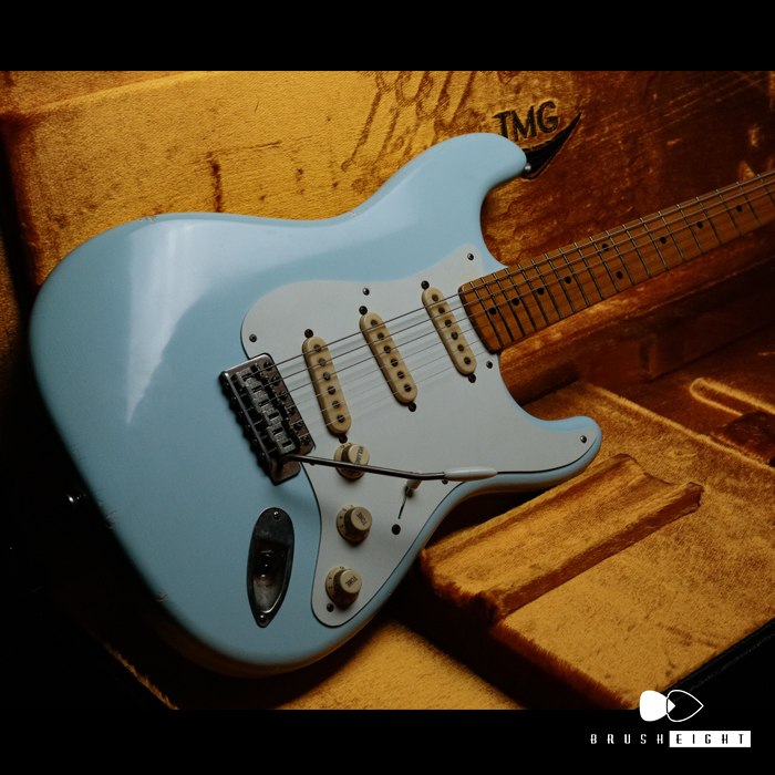 【SOLD】TMG Guitars Dover SSS  "Sonic Blue"