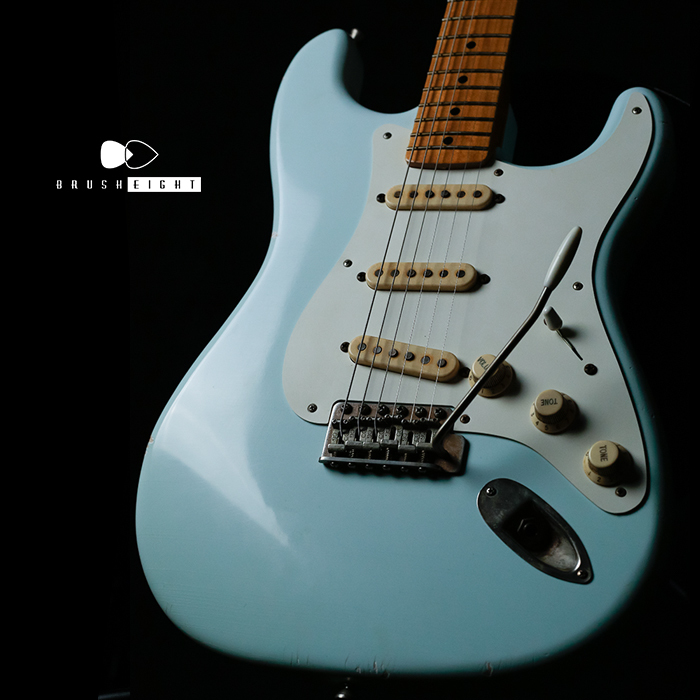 【SOLD】TMG Guitars Dover SSS  "Sonic Blue"