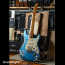 SOLD【リニューアル記念価格!】TMG Guitar Co. Dover HSS Blue Paisley & LPB  “1P RoastedMaple” Heavy Aging