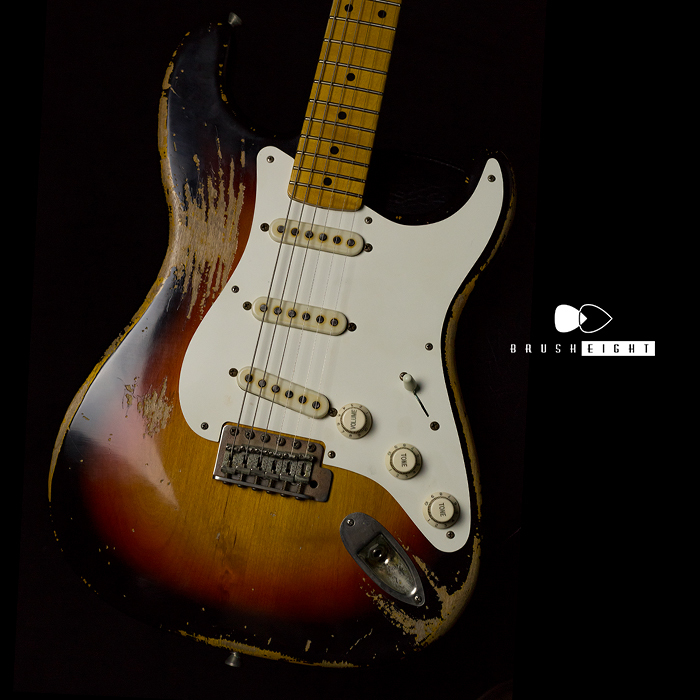 【SOLD】TMG Guitars Dover SSS "Sunburst" Medium Aging &  Medium Checking