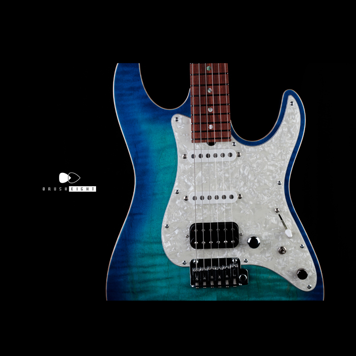 【SOLD】dragonfly HI STA CUSTOM "Bora Bora Blue Burst"