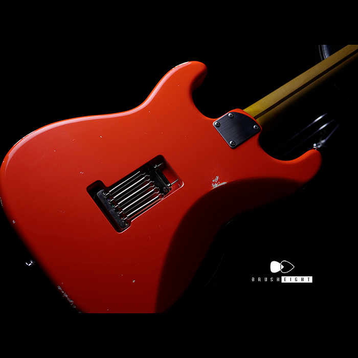 【SOLD】Black Cloud Guitar Aging Label  Sigma SSH Blonde & Fiesta Red”